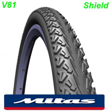 Mitas Pneu 20x1.75x2 (47-406) V81 SHIELD schwarz